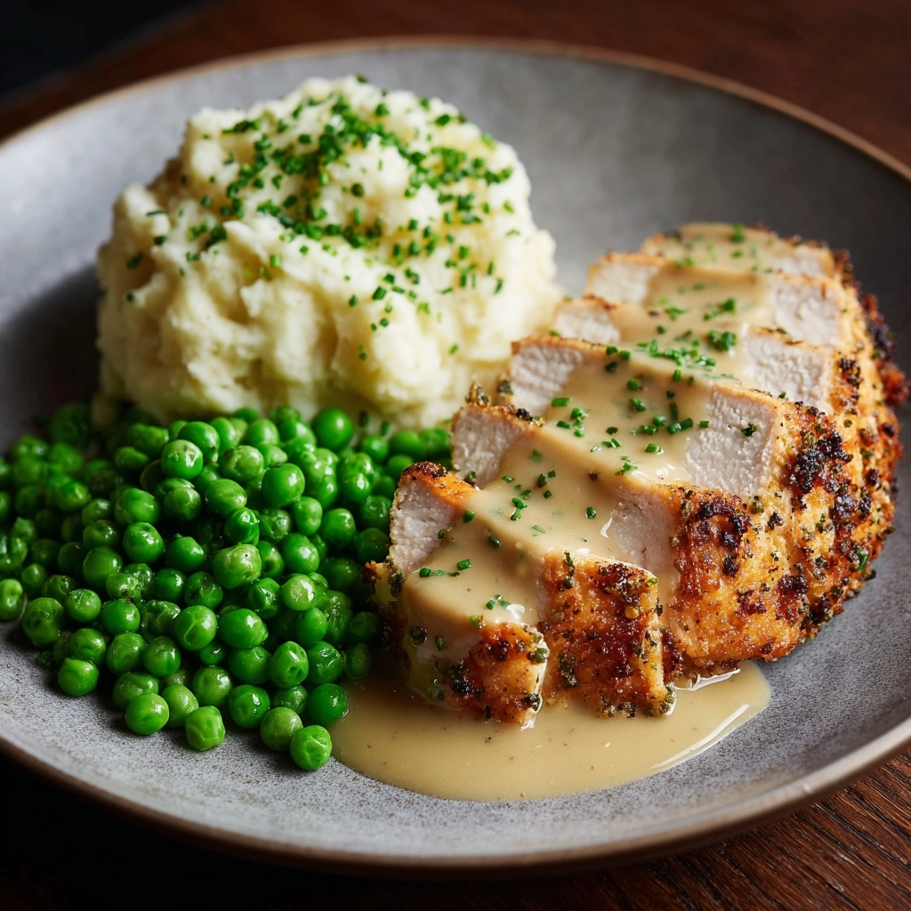 Boursin Chicken with Creamy Herb Sauce Recipe - Recipe Image