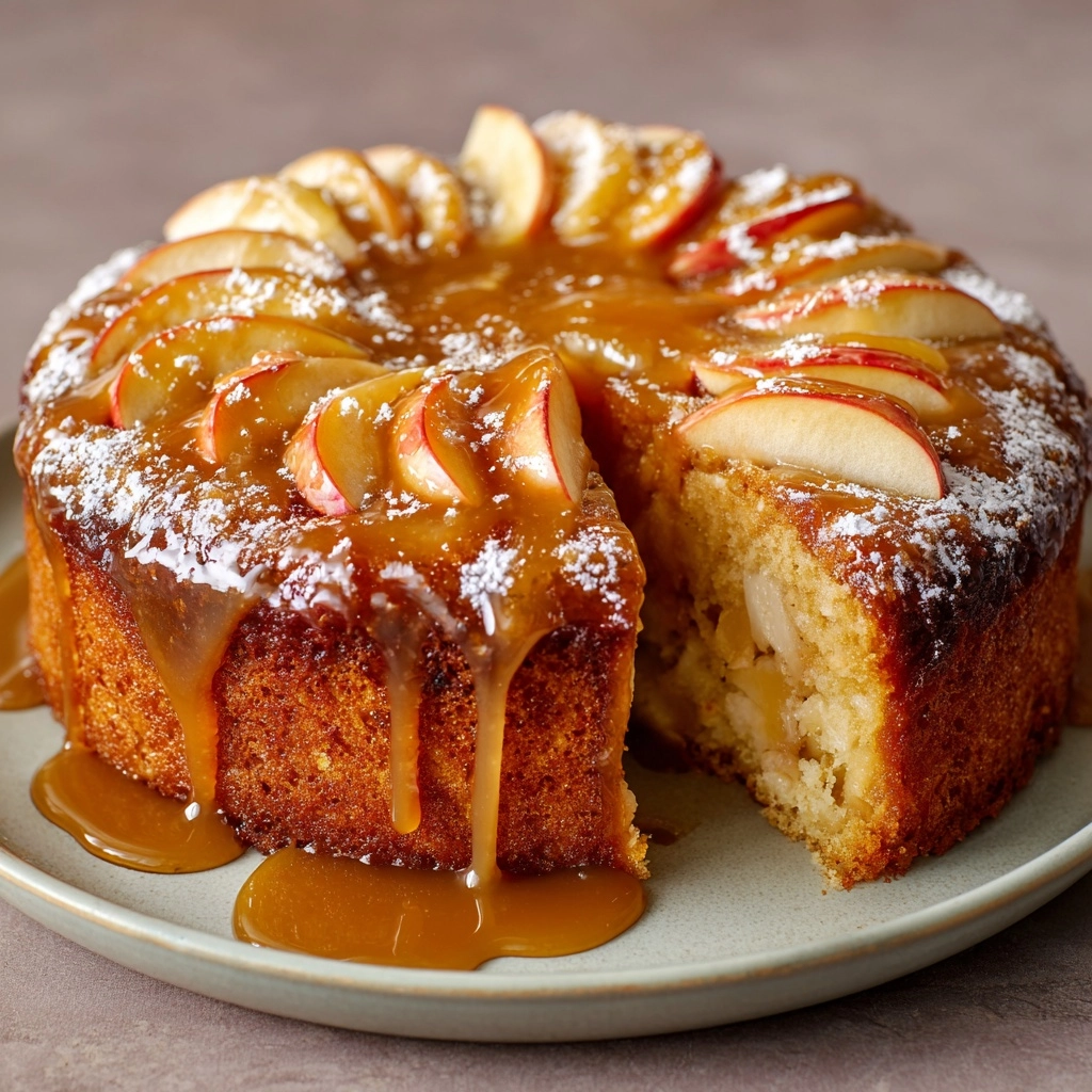 Maple Apple Ricotta Cake Recipe - Recipe Image