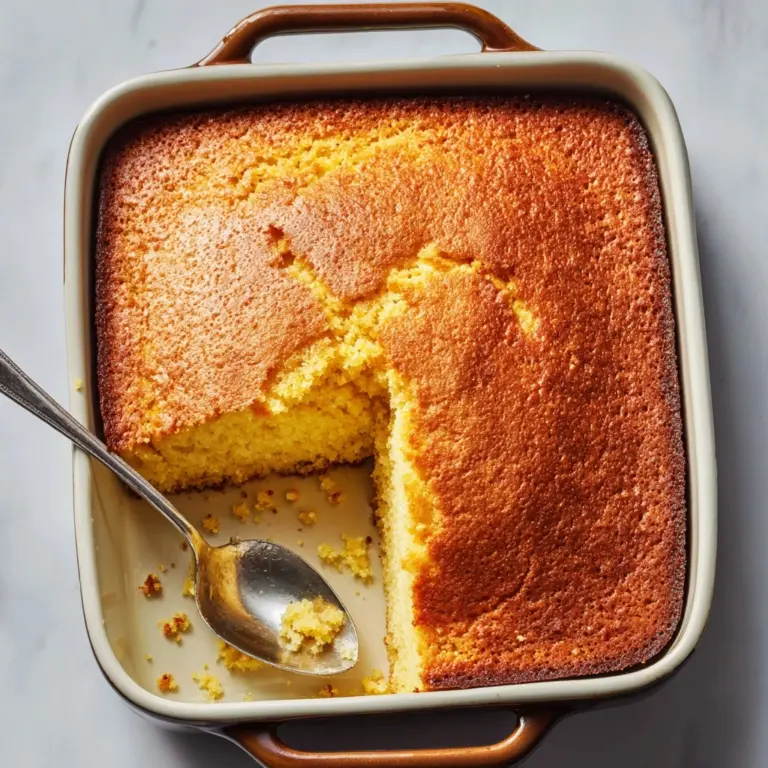 Moist Cornbread Recipe