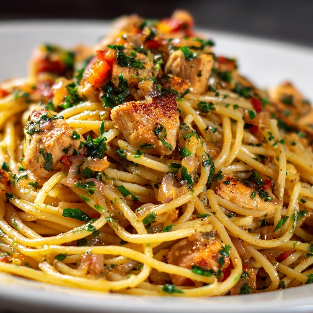Monterey Chicken Spaghetti Recipe - Recipe Image
