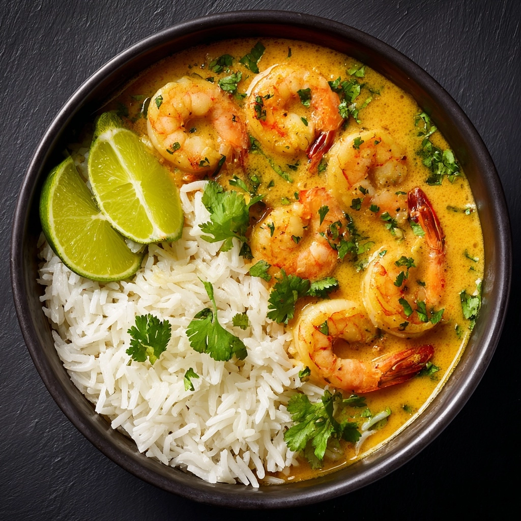 Coconut Lime Shrimp Curry Recipe - Recipe Image
