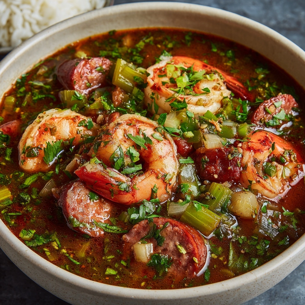 Authentic Louisiana Gumbo Recipe - Recipe Image