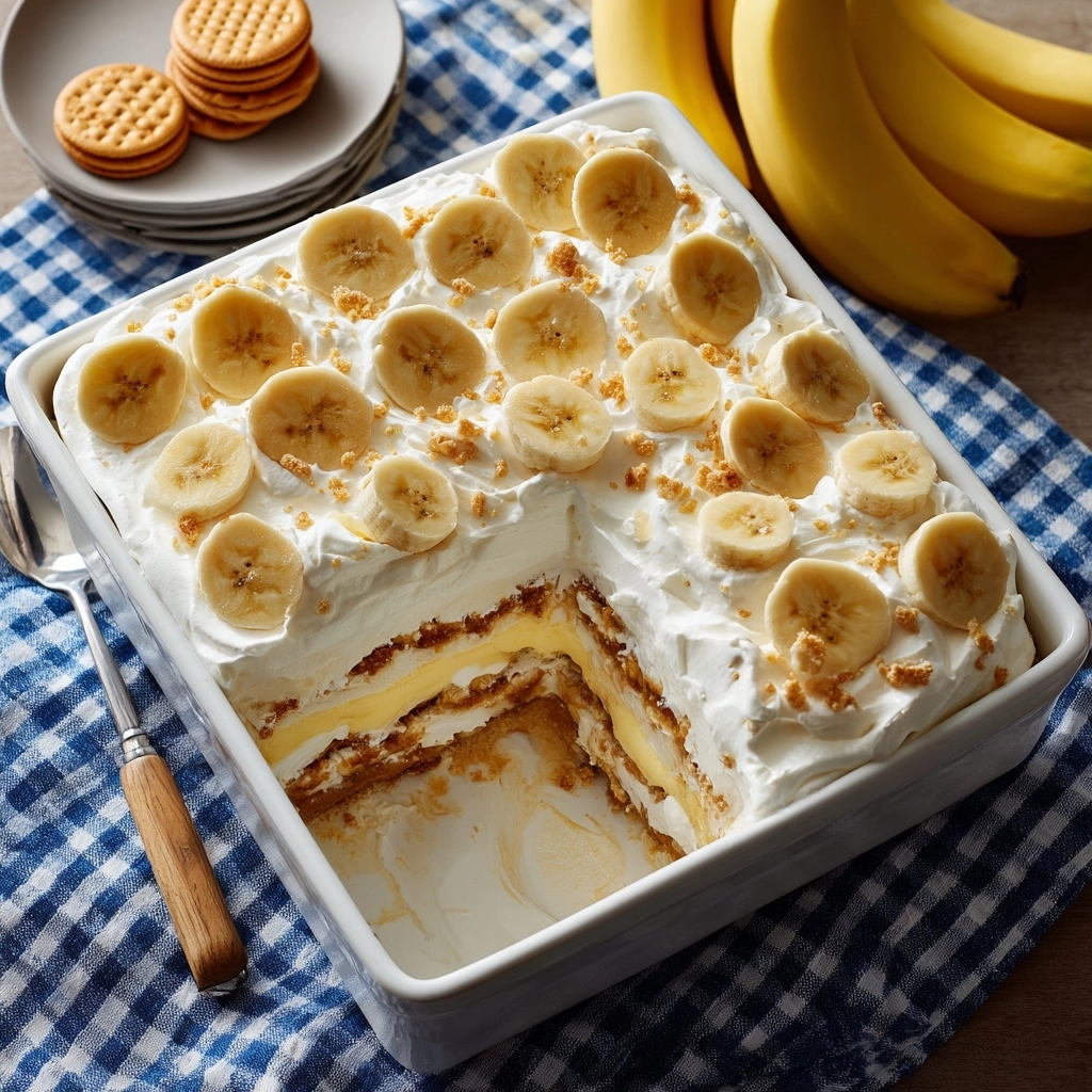 Easy No-Bake Banana Pudding Recipe - Recipe Image