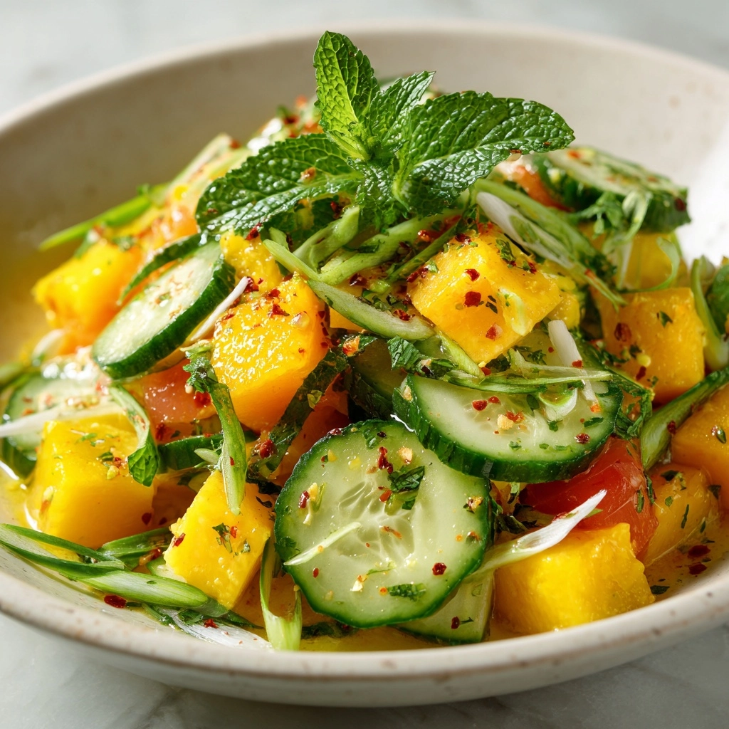 Crunchy Cucumber and Apple Salad Recipe - Recipe Image