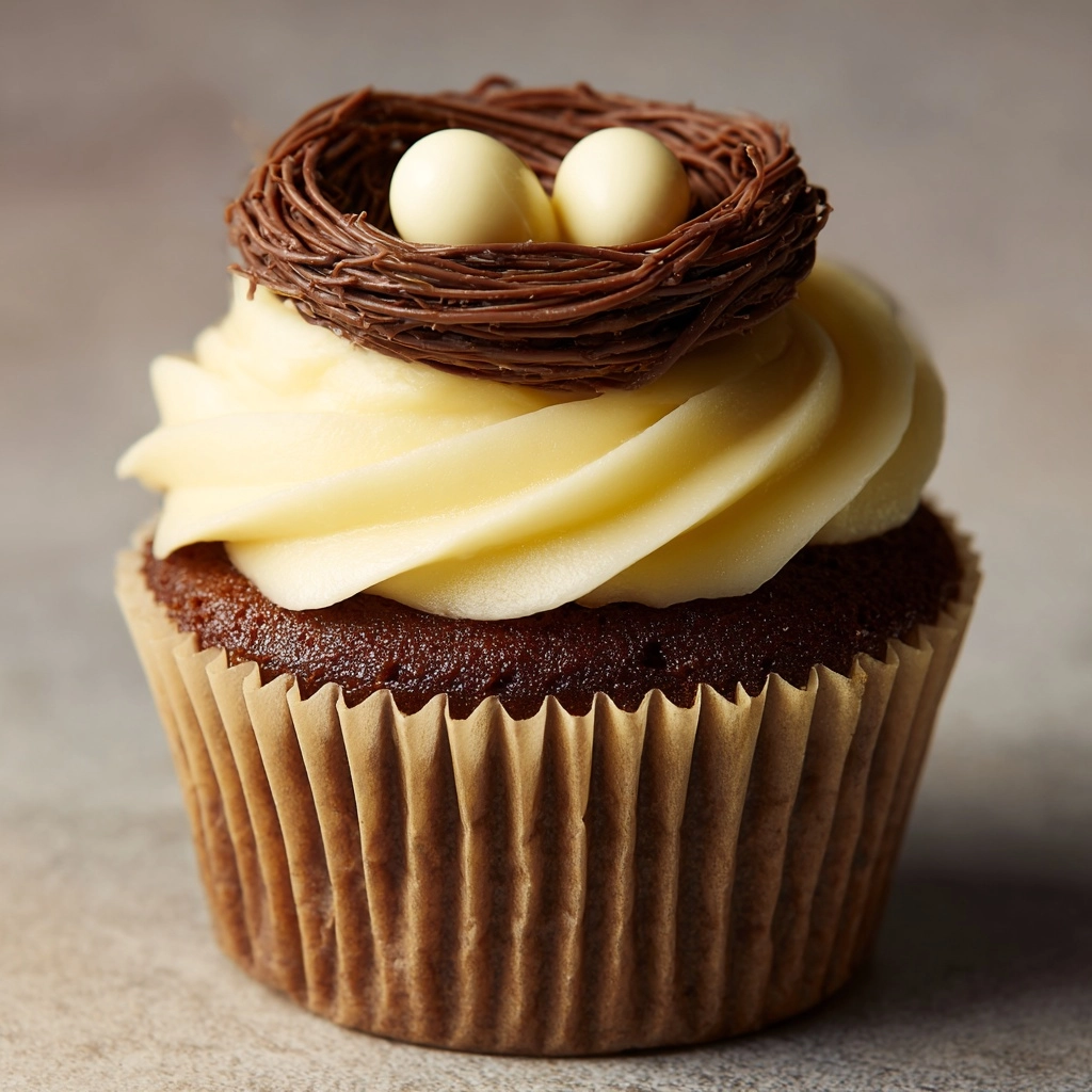 Delightful Bird’s Nest Cupcakes Recipe - Recipe Image