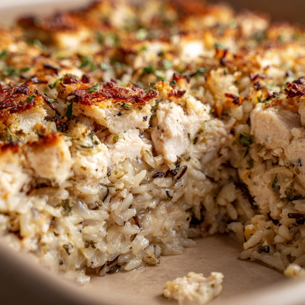 Wild Rice and Turkey Casserole Recipe - Recipe Image