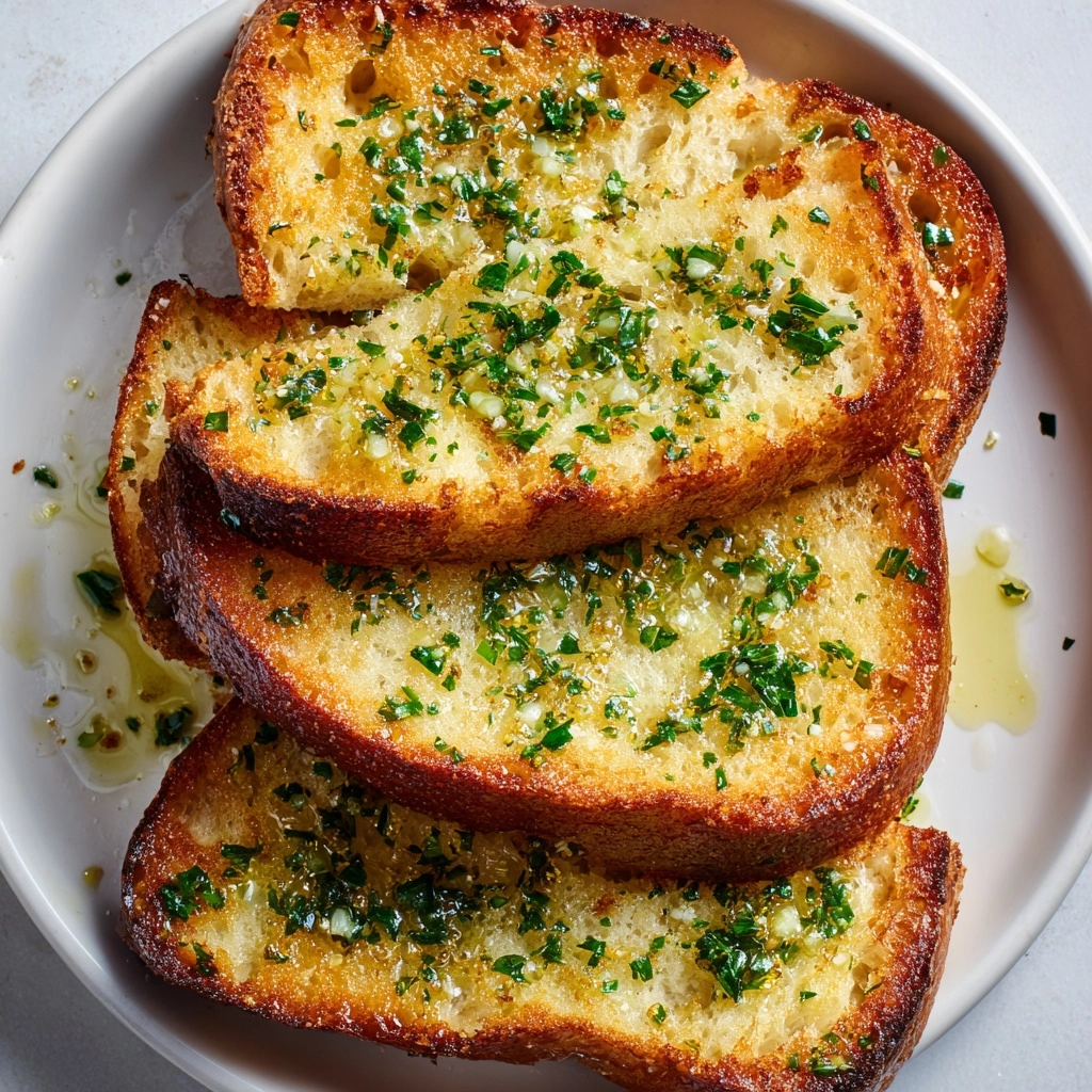 Garlic Bread Focaccia Recipe - Recipe Image