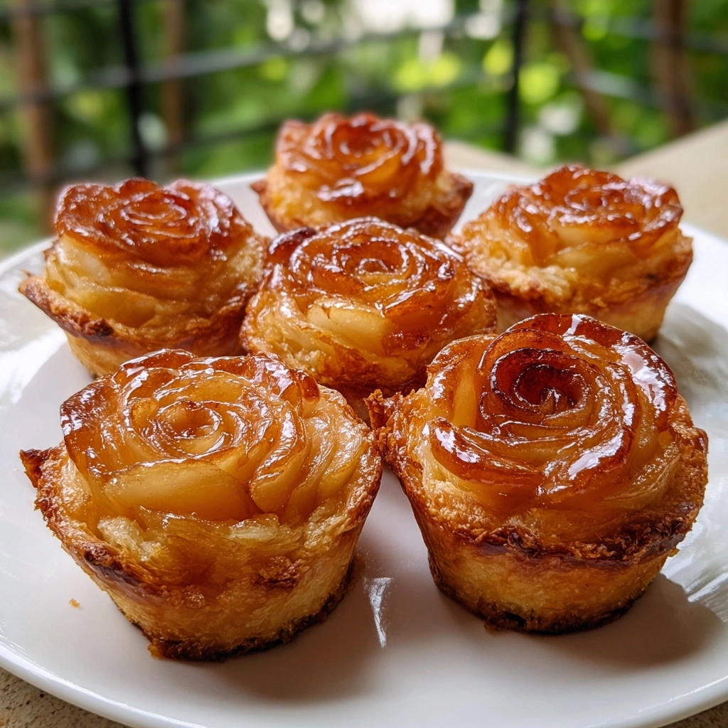 Peach Pie Cruffins Recipe - Recipe Image