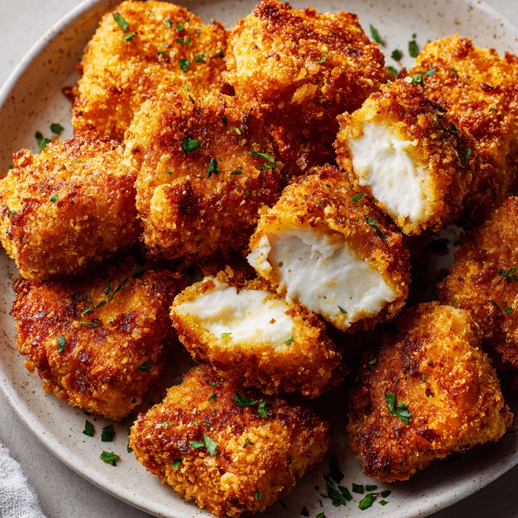 Crispy Vegan Tofu Nuggets Recipe - Recipe Image