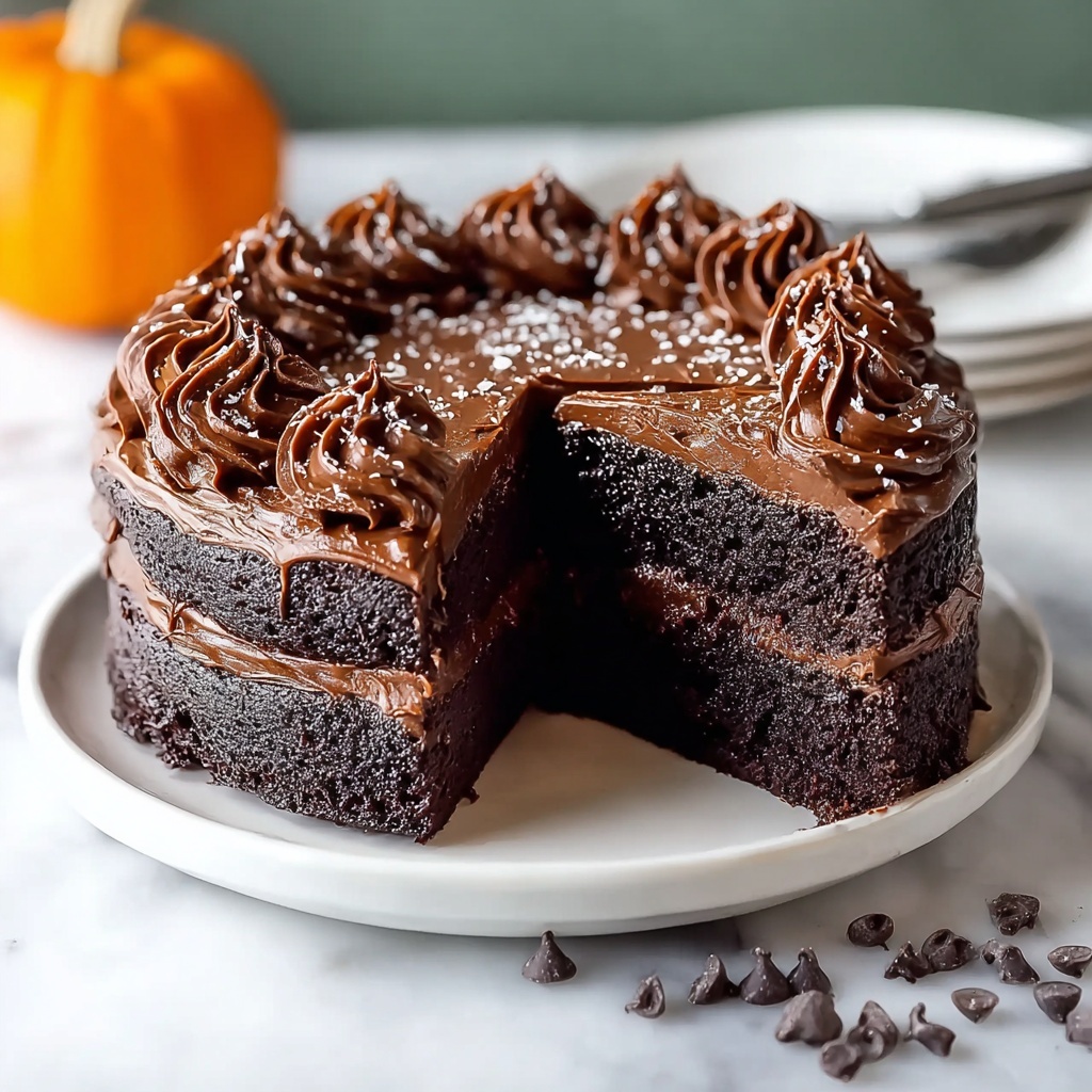 Chocolate Pumpkin Cake Recipe - Recipe Image