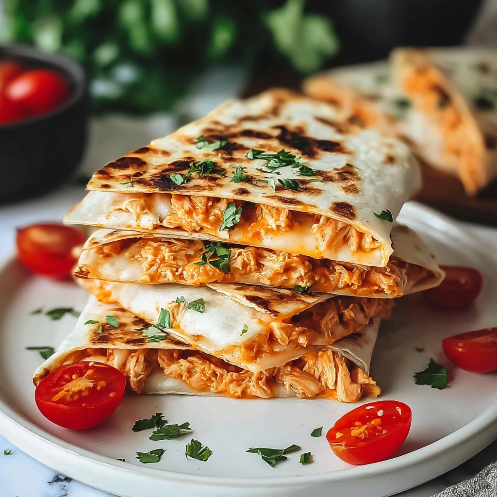 Keto Chicken Quesadilla Recipe - Recipe Image