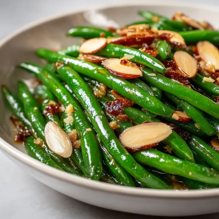 Green Beans Almondine Recipe