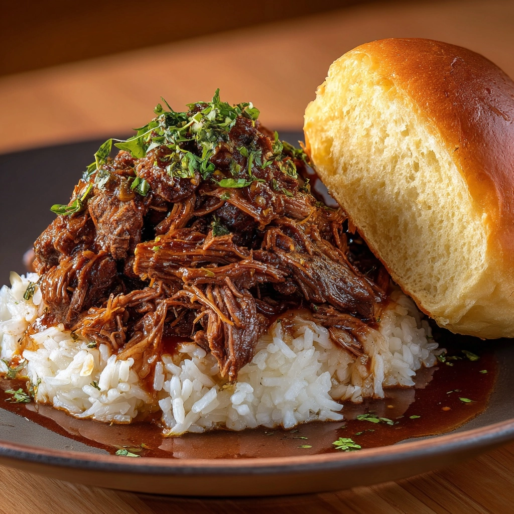 Slow Cooker Beef Manhattan Recipe - Recipe Image