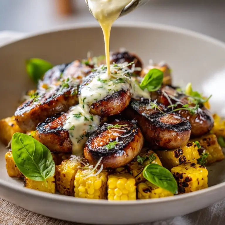 Honey Garlic Sausage Potatoes Recipe