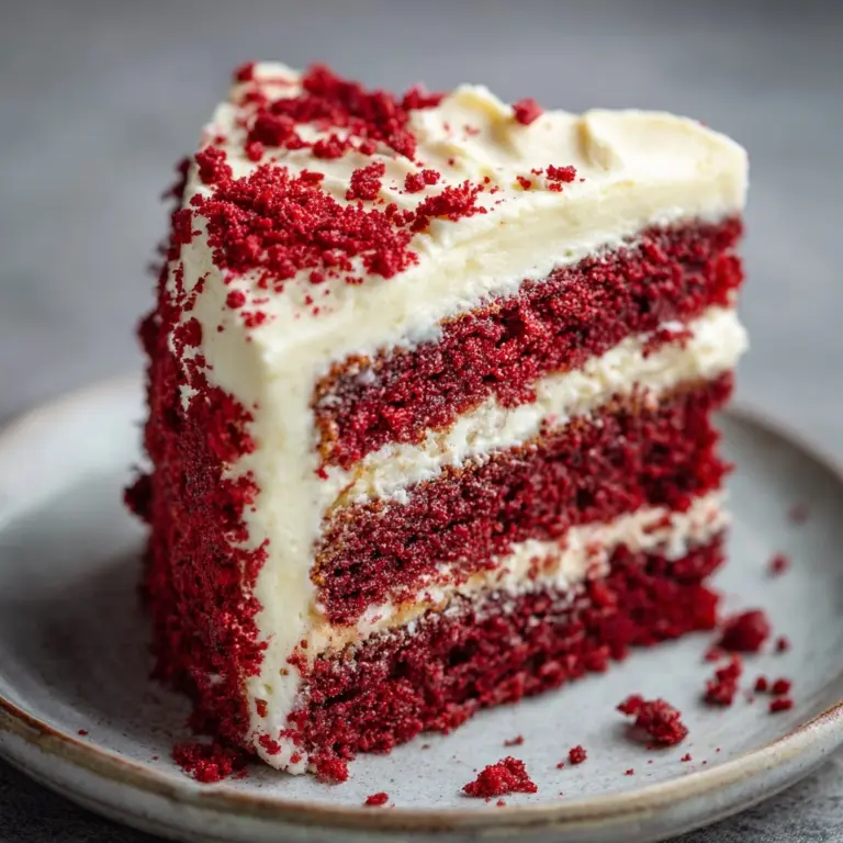The Ultimate Red Velvet Cake Recipe