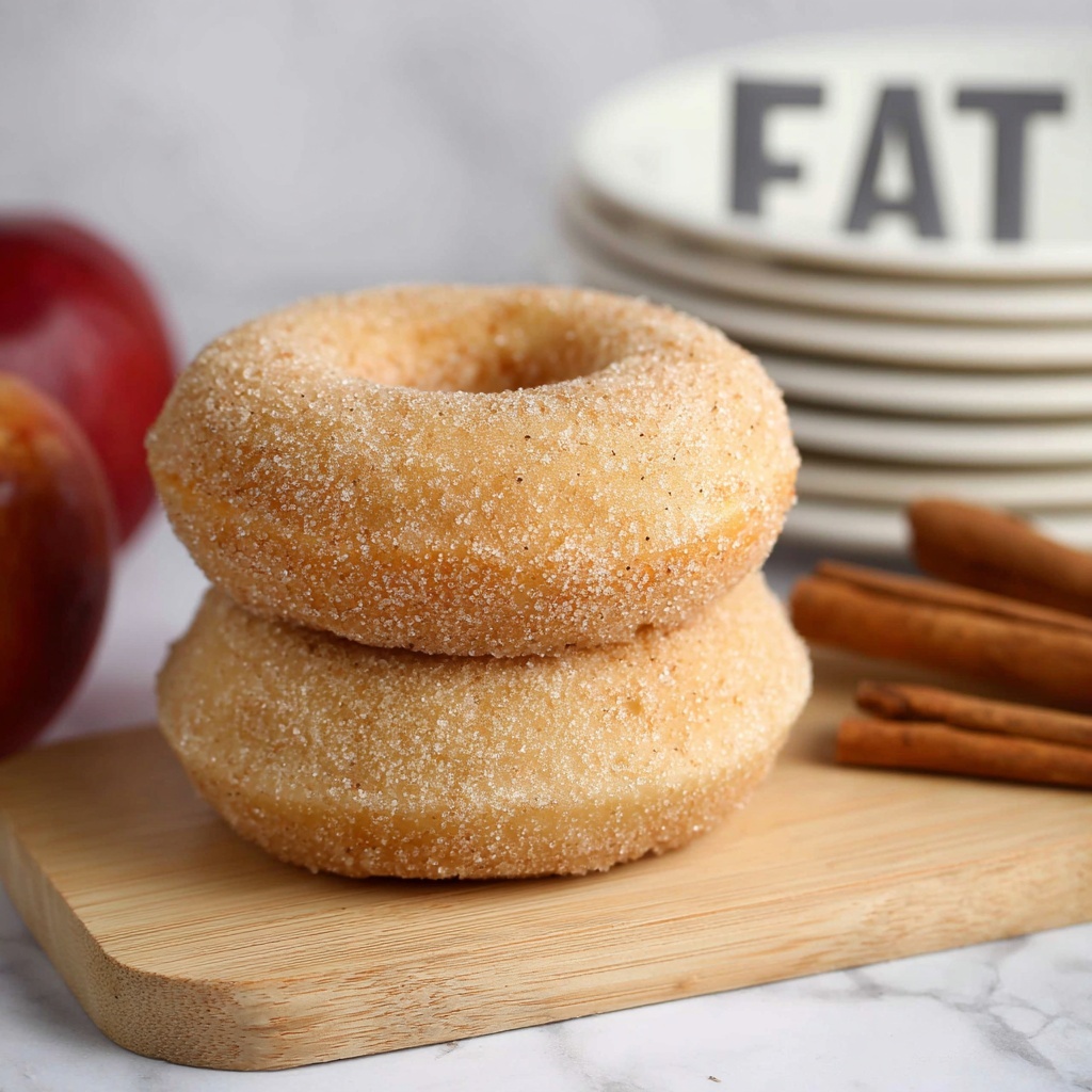 Baked Apple Donuts Recipe - Recipe Image