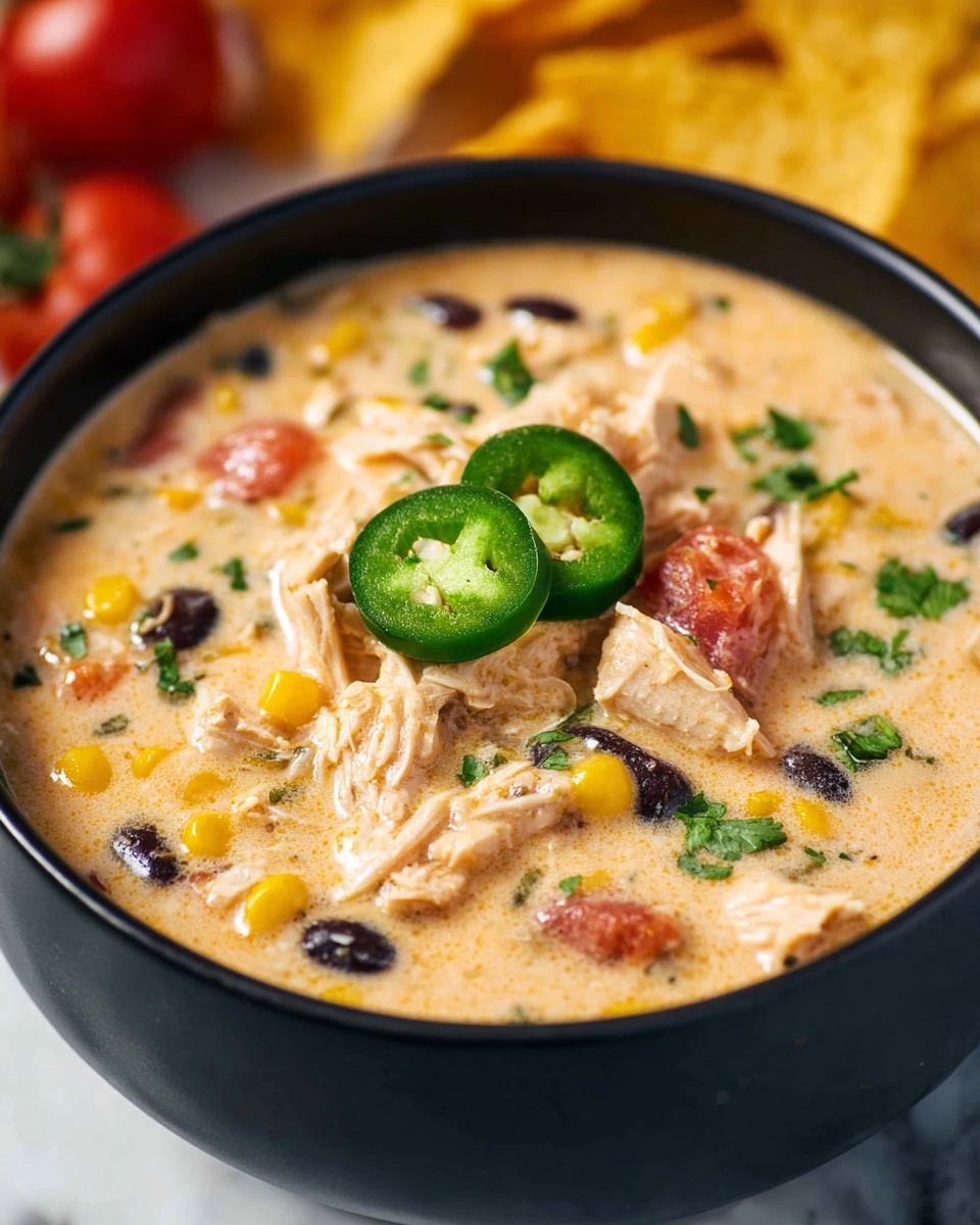 Creamy Chicken Tortilla Soup Recipe - Recipe Image
