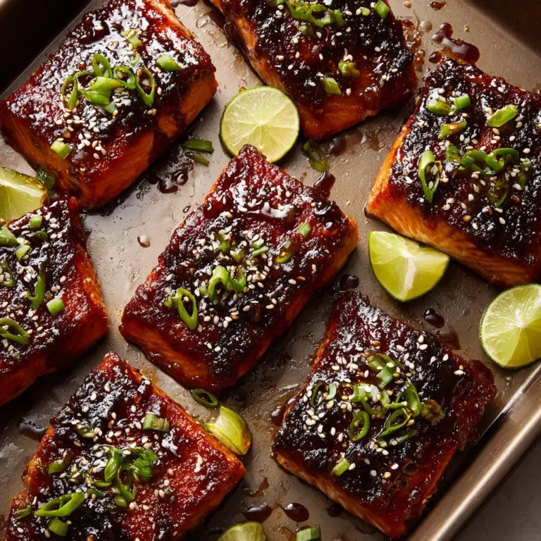 Honey Garlic Salmon Bites Recipe