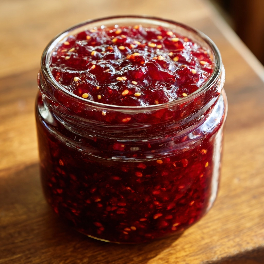 Hot Pepper Cranberry Jam Recipe - Recipe Image