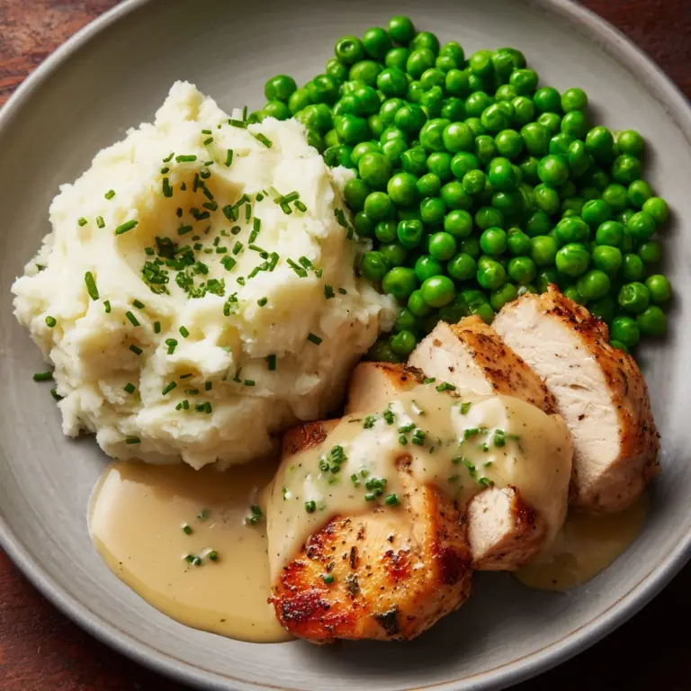 Boursin Chicken with Creamy Herb Sauce Recipe