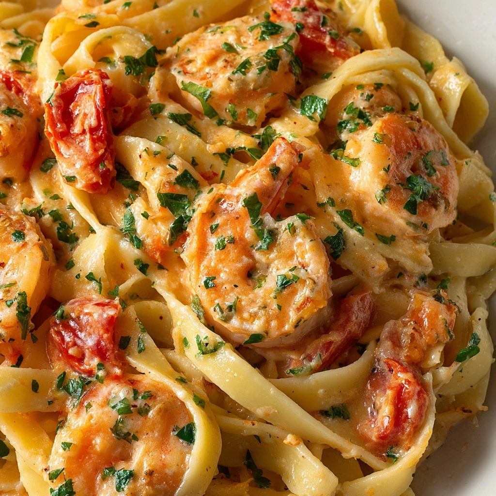 Crawfish Fettuccine Recipe - Recipe Image