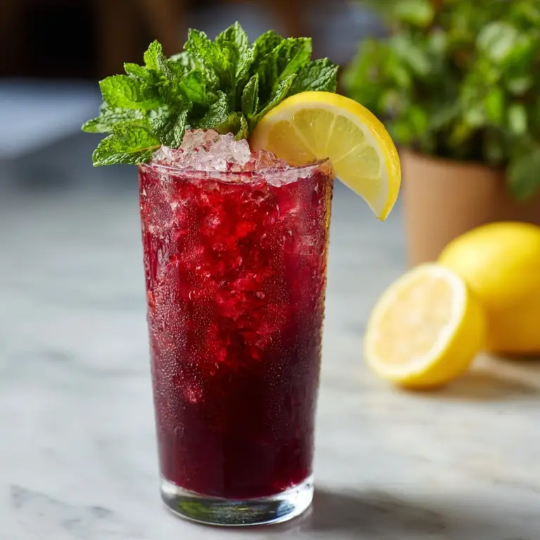 Cherry-Berry Iced Tea Recipe