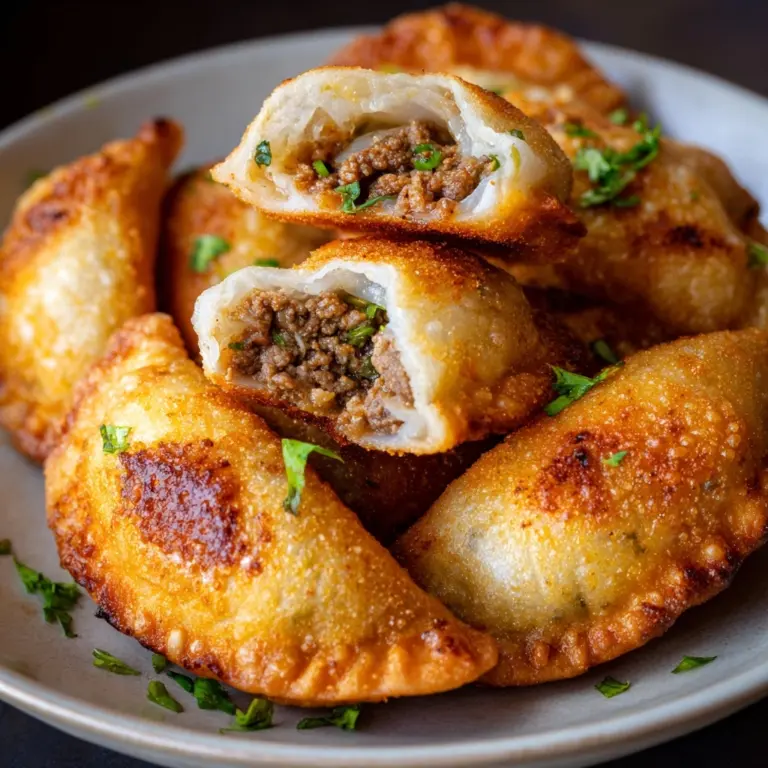 Garlic Beef Croquettes with Crispy Golden Crust Recipe