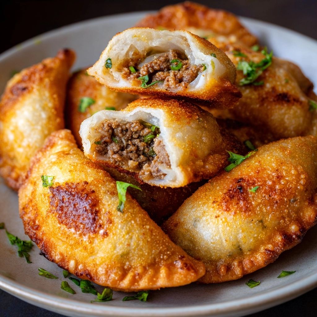 Garlic Beef Croquettes with Crispy Golden Crust Recipe - Recipe Image
