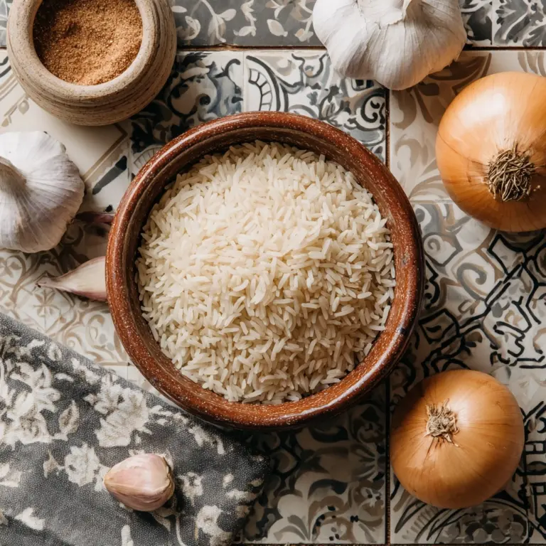 Golden Onion Butter Jasmine Rice Recipe