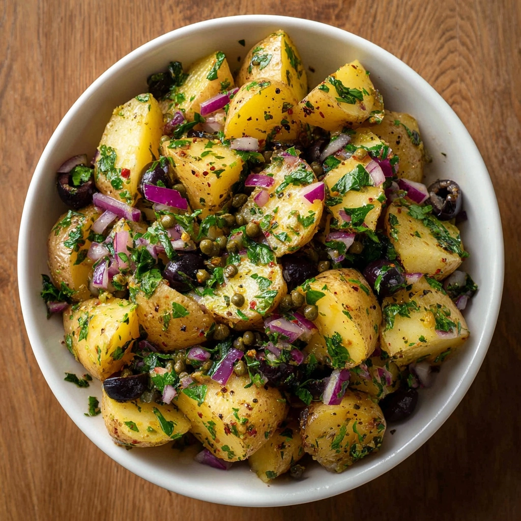 Mediterranean Potato Salad Recipe - Recipe Image