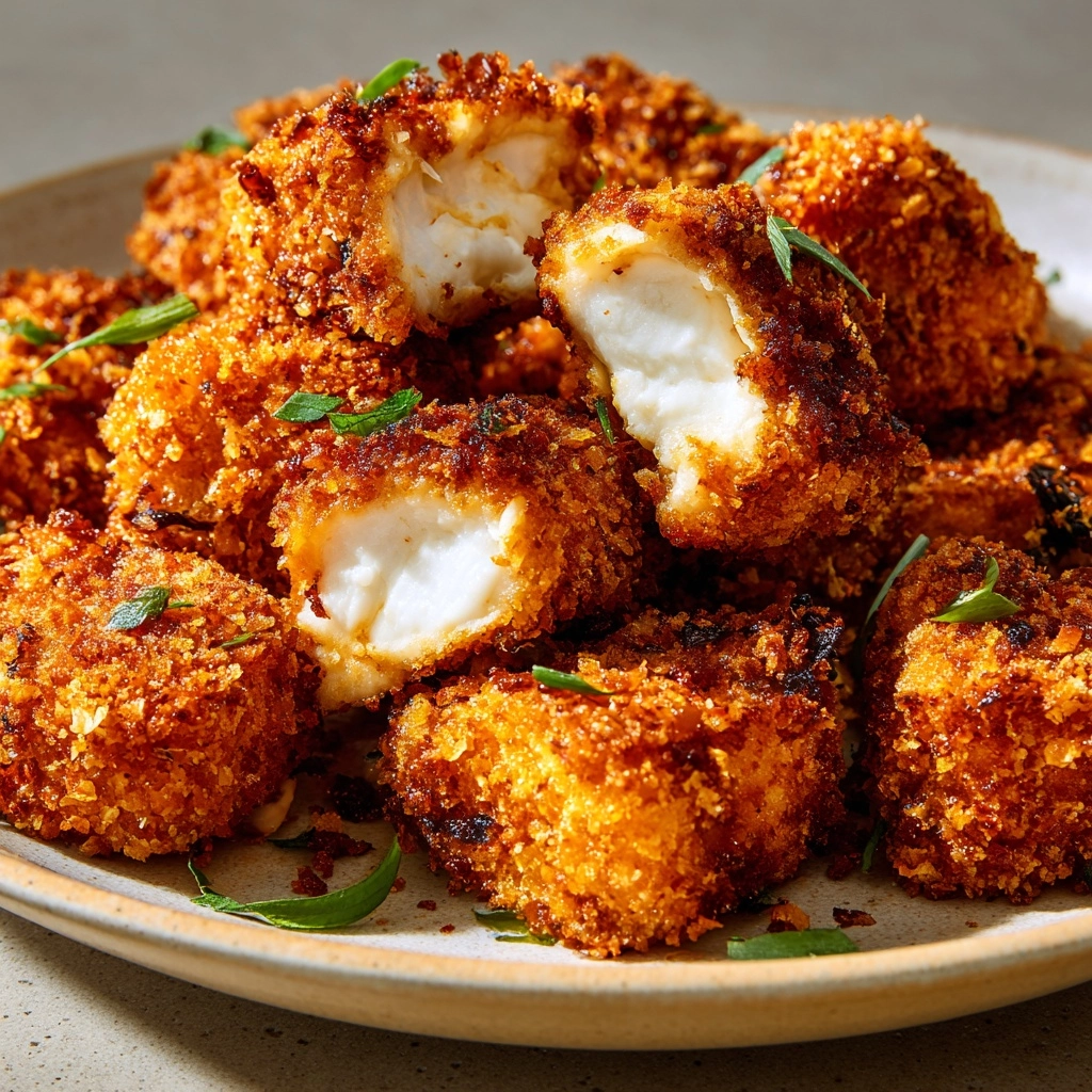 Crispy Vegan Tofu Nuggets Recipe - Recipe Image