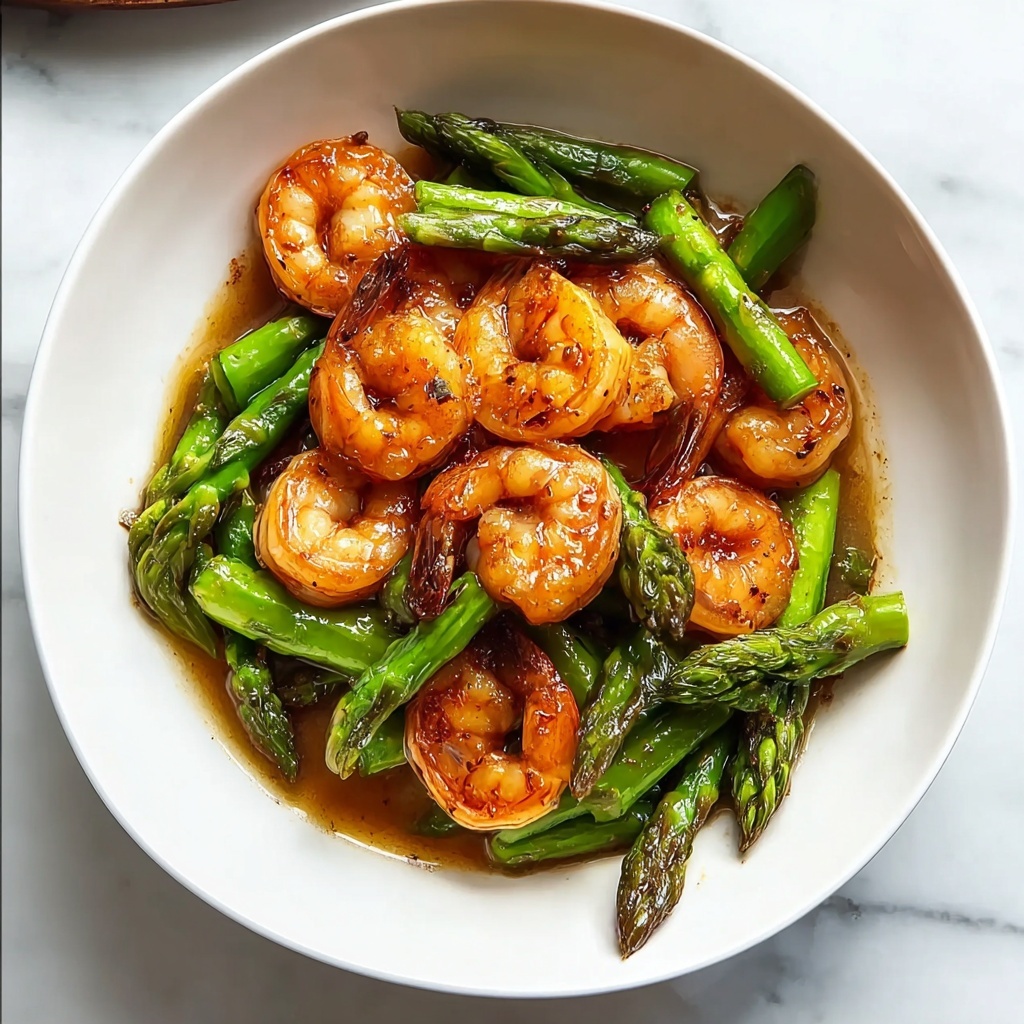 Shrimp and Asparagus Stir Fry Recipe - Recipe Image