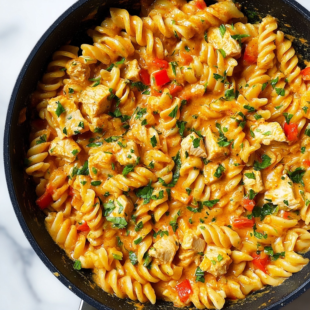 Creamy Tomato Chicken Pasta Recipe - Recipe Image