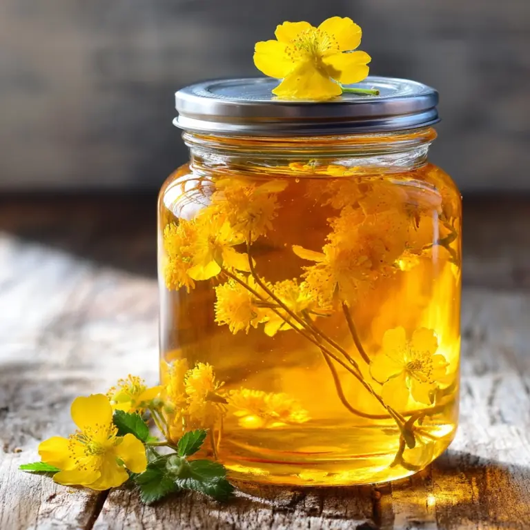 Dandelion Honey Recipe
