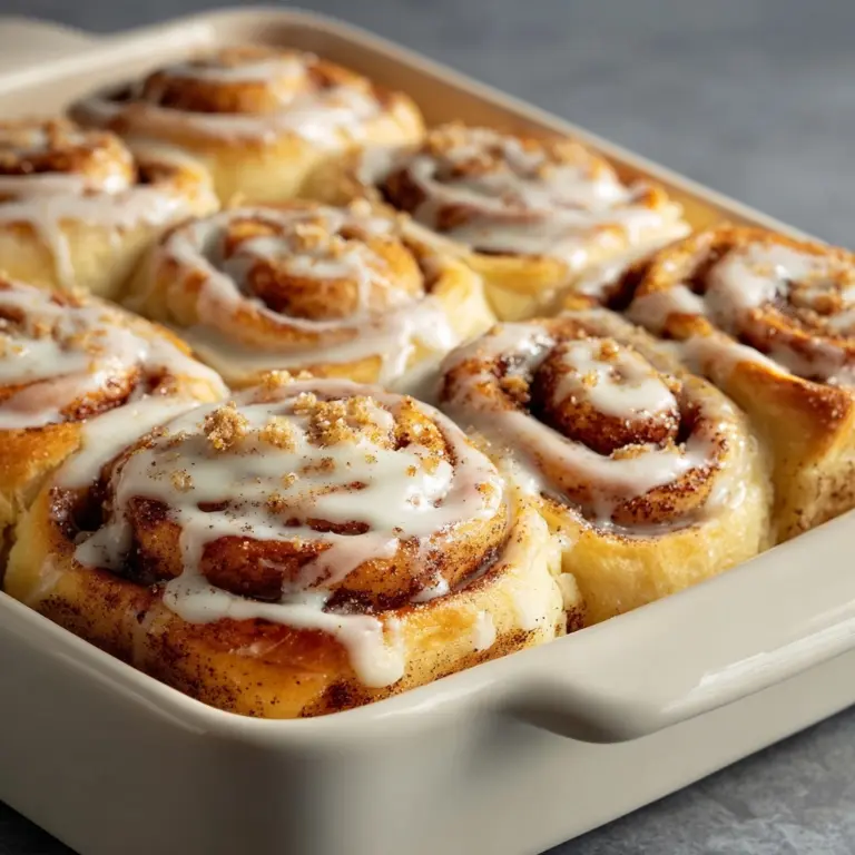 Easy Apple Cinnamon Roll Bake Recipe