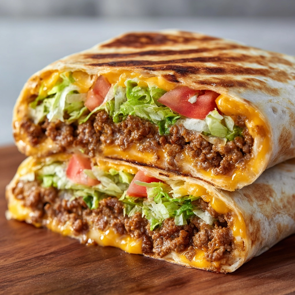 Grilled Cheeseburger Wraps: A Fun Twist on a Classic Recipe - Recipe Image