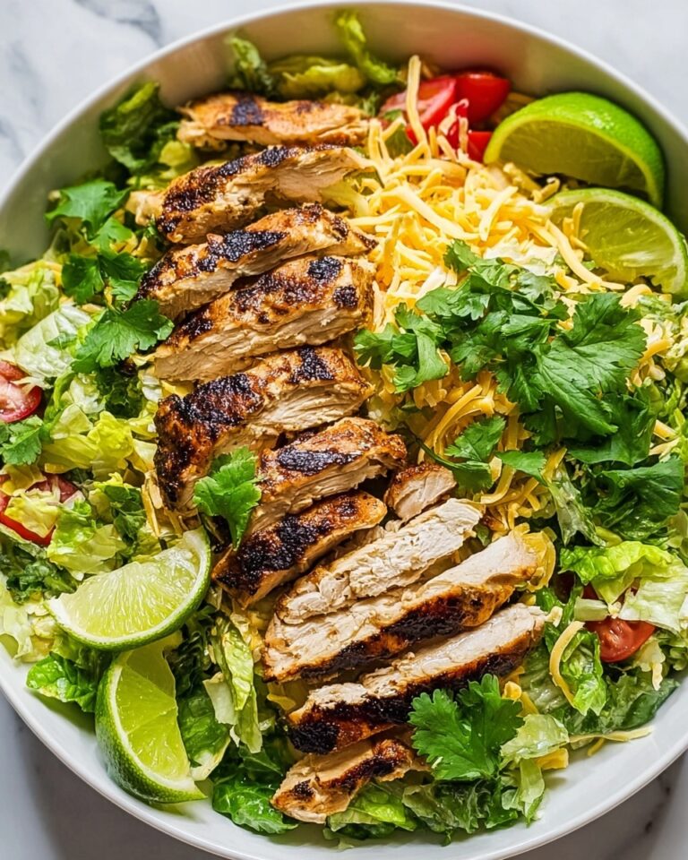 Fresh Chili Lime Chicken Salad Recipe