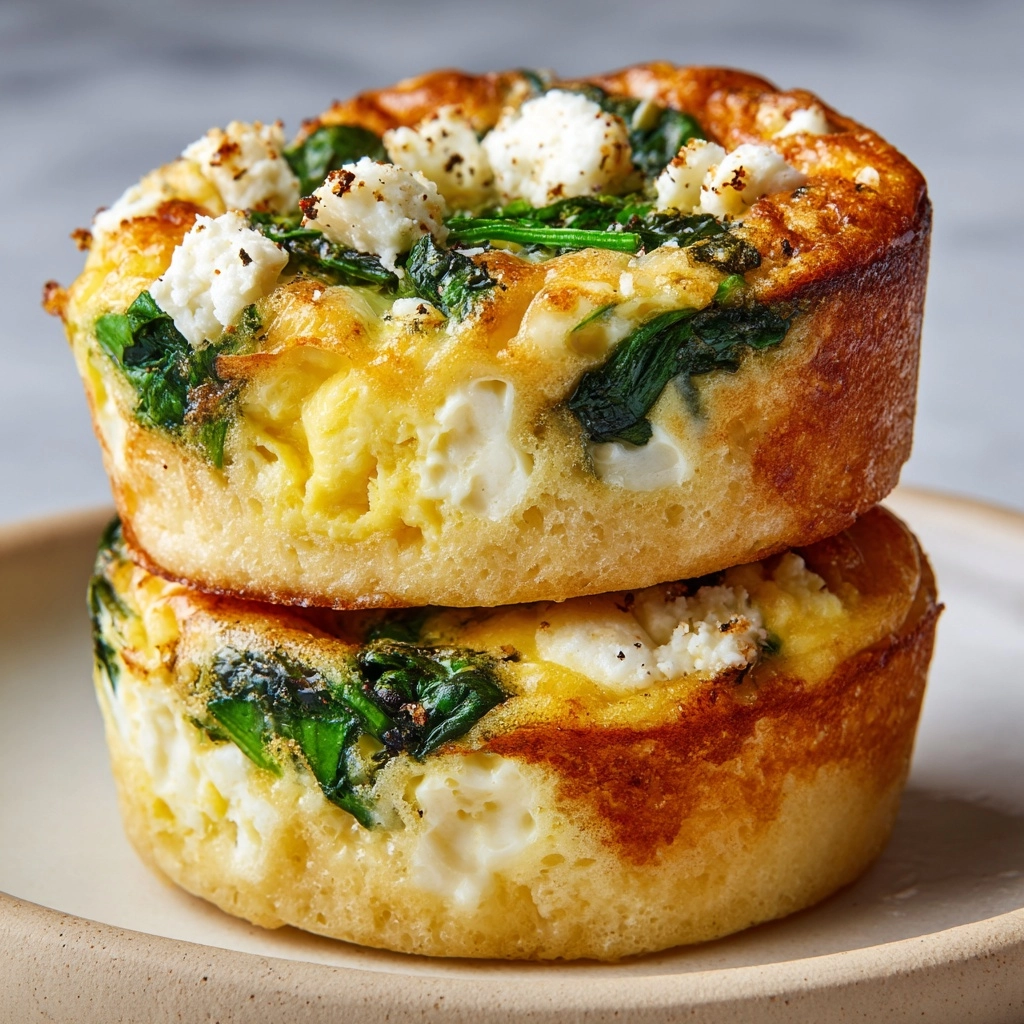 Spinach & Feta Egg Muffins Recipe - Recipe Image