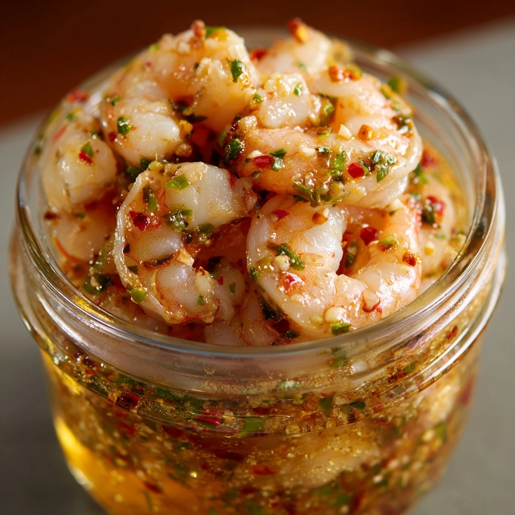 Spicy Pickled Shrimp Recipe - Recipe Image
