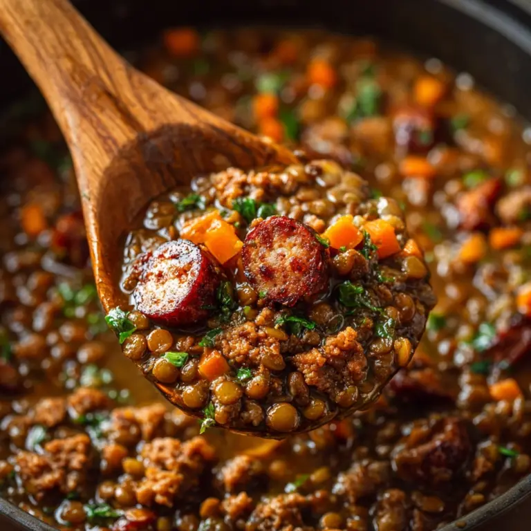 Kielbasa Cowboy Beans Recipe