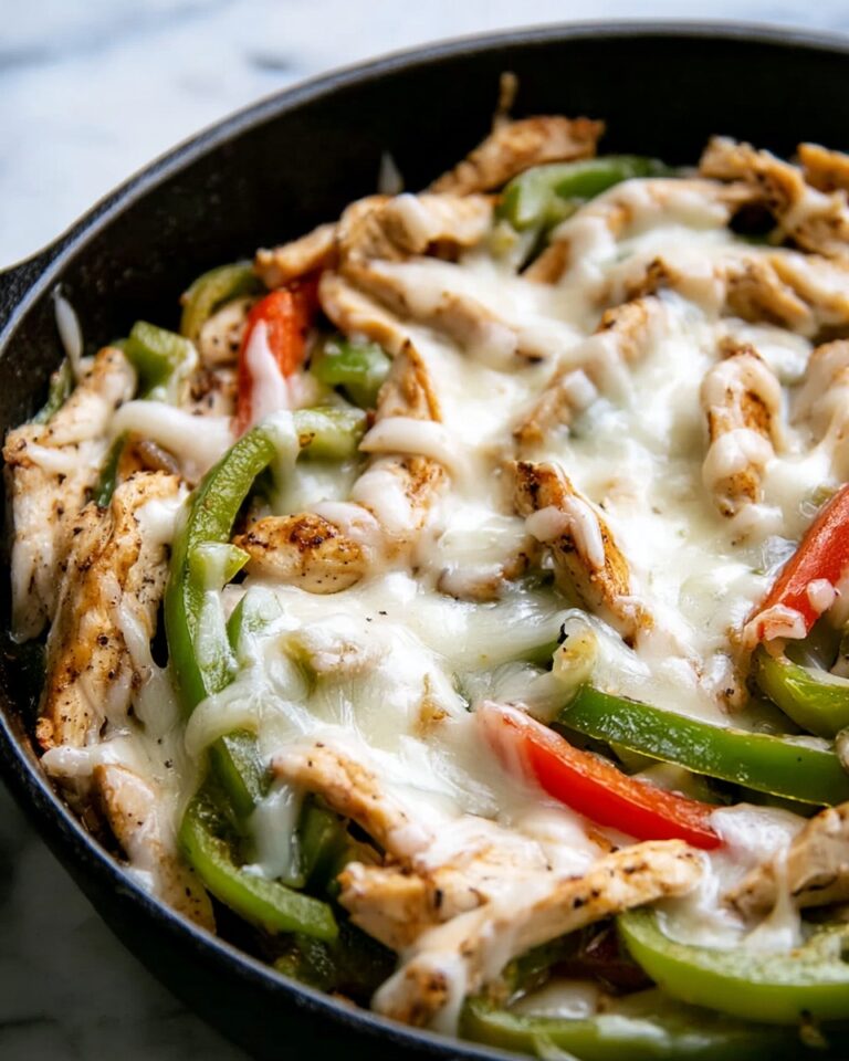 Chicken Cheesesteak Skillet Recipe