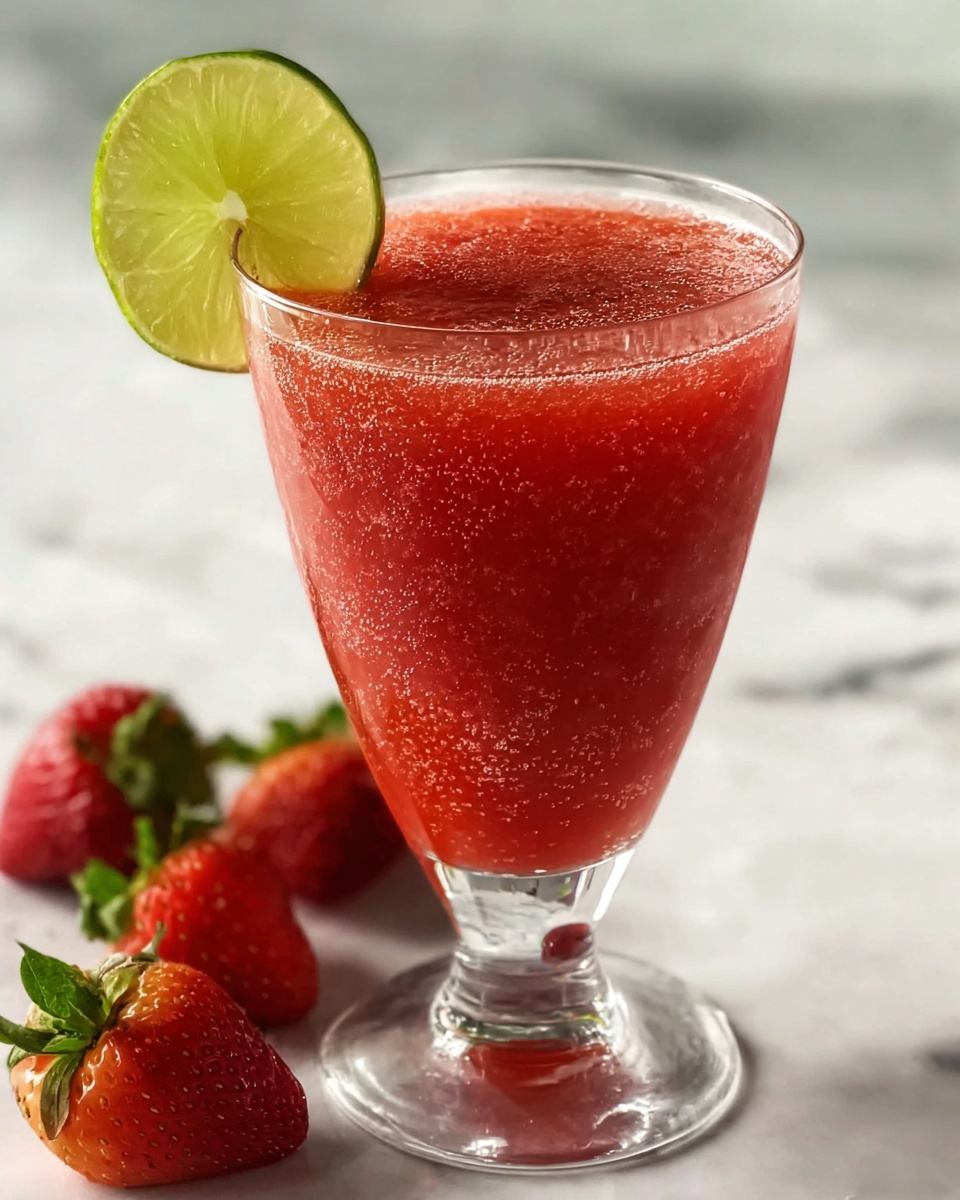 Easy Strawberry Daiquiri Recipe - Recipe Image