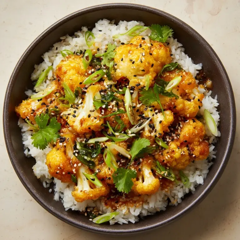 Vegan Bang Bang Cauliflower Recipe