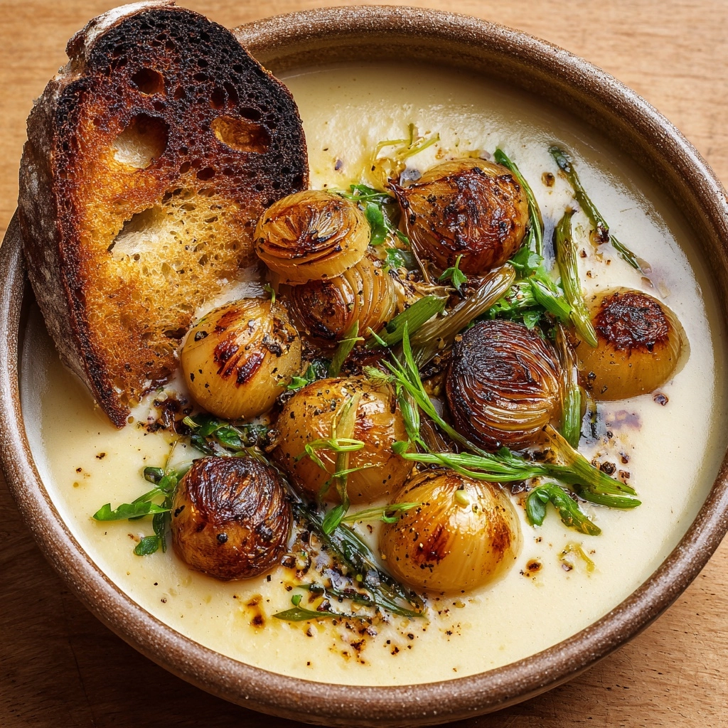 Country French Garlic Soup Recipe - Recipe Image