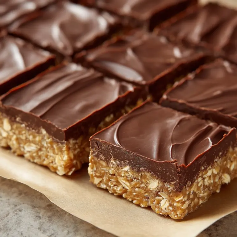 Homemade Crunch Bars Recipe
