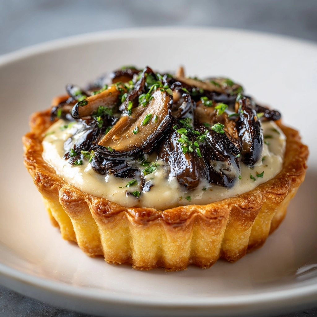 Oyster Tarts with Creamy Sauce Recipe - Recipe Image