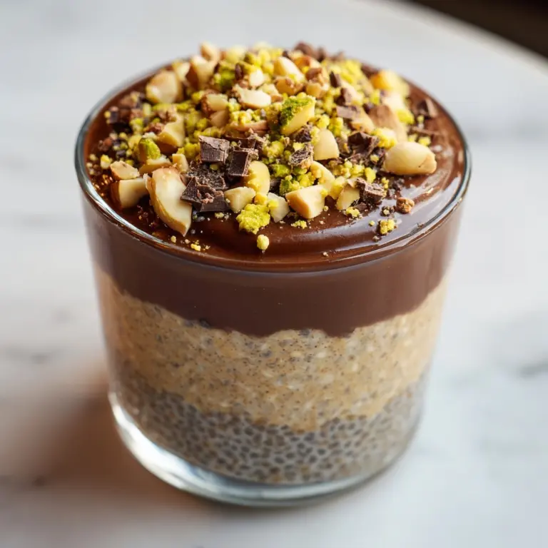 Creamy Peanut Butter Cup Chia Pudding Recipe
