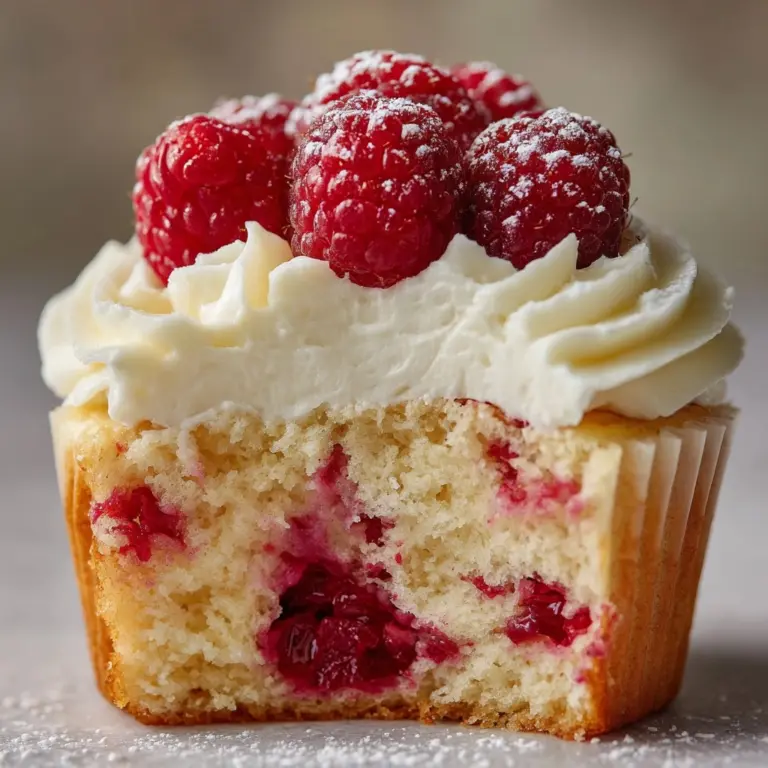Raspberry Lemon Cupcakes Recipe