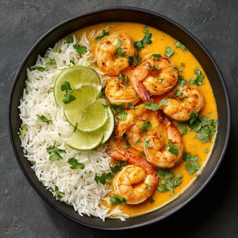 Coconut Lime Shrimp Curry Recipe