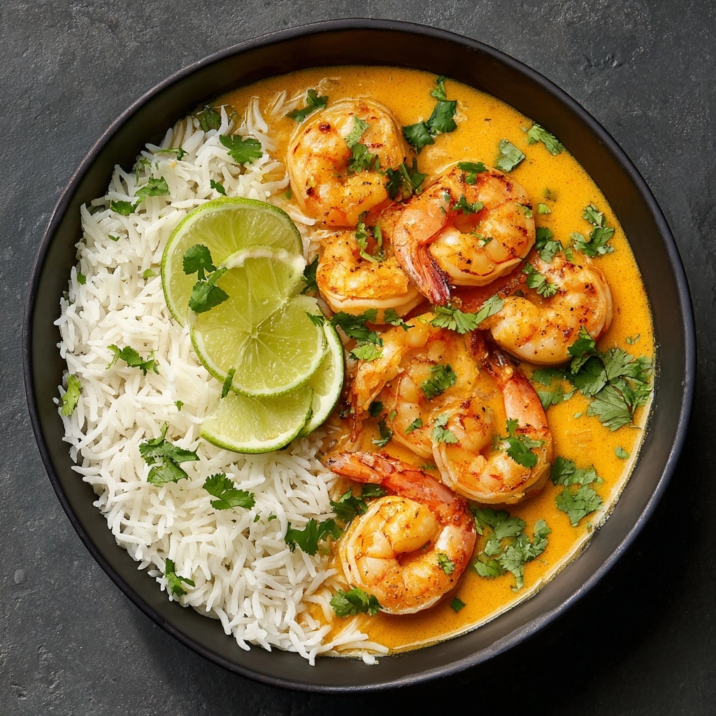 Coconut Lime Shrimp Curry Recipe - Recipe Image